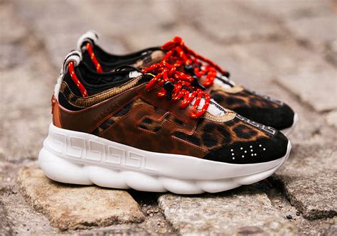 how to clean versace chain reaction|Versace chain reaction sneakers price.